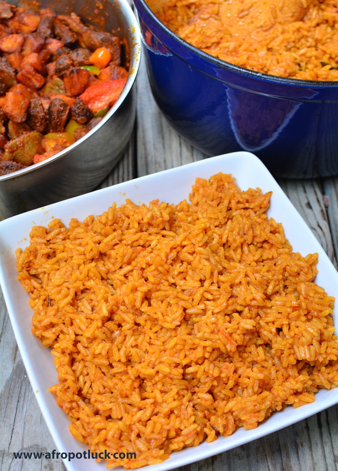 Jollof Rice Chef Lola's Kitchen
