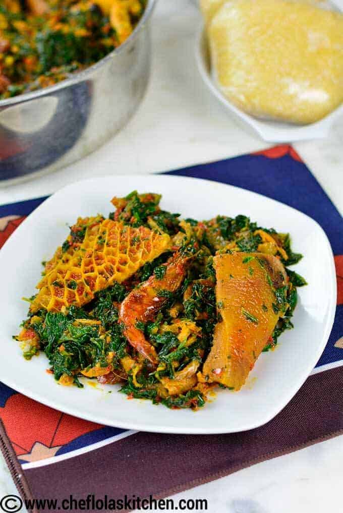 Spinach Stew (Efo Riro) - Chef Lola's Kitchen