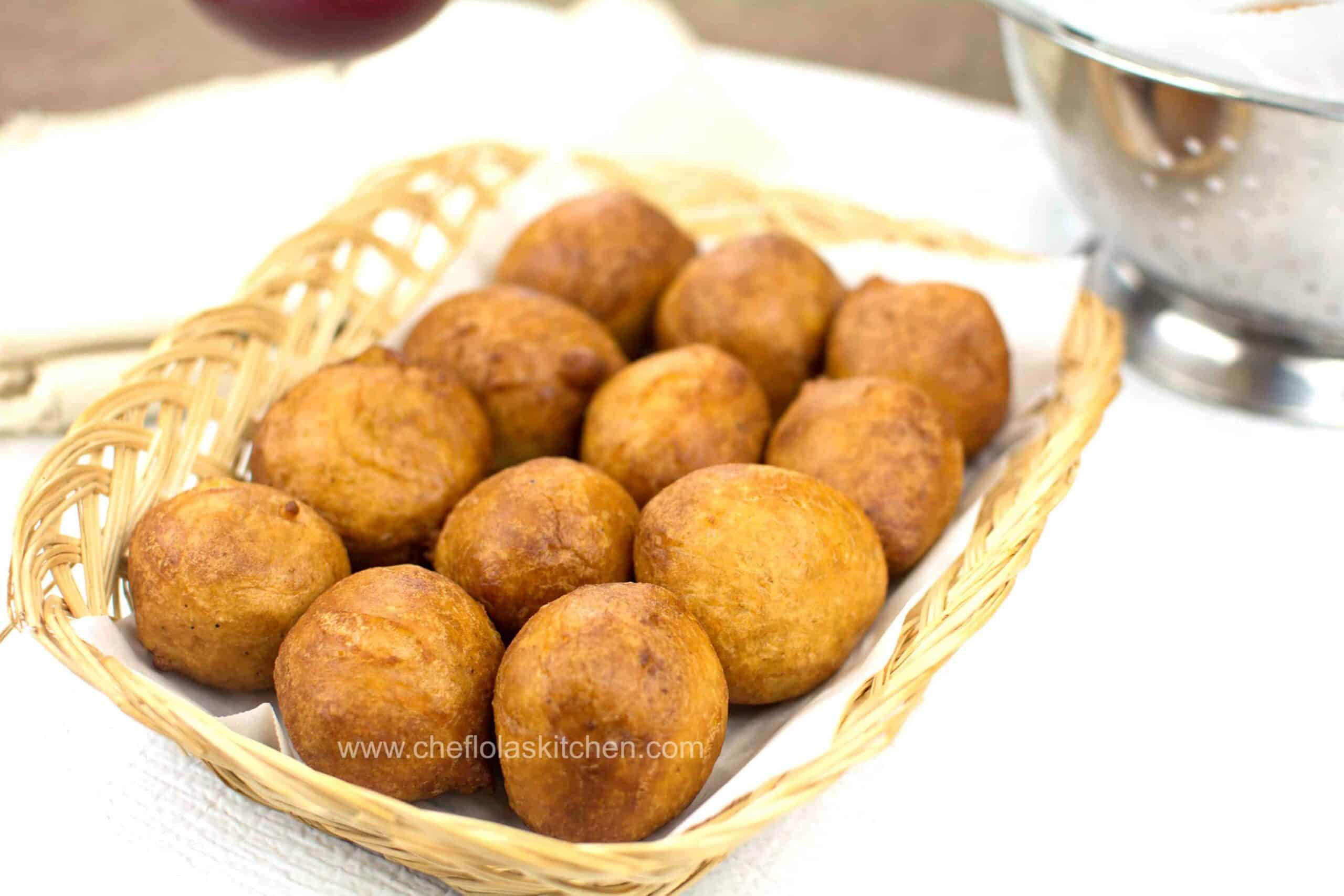 Spicy Onion Puff Puff