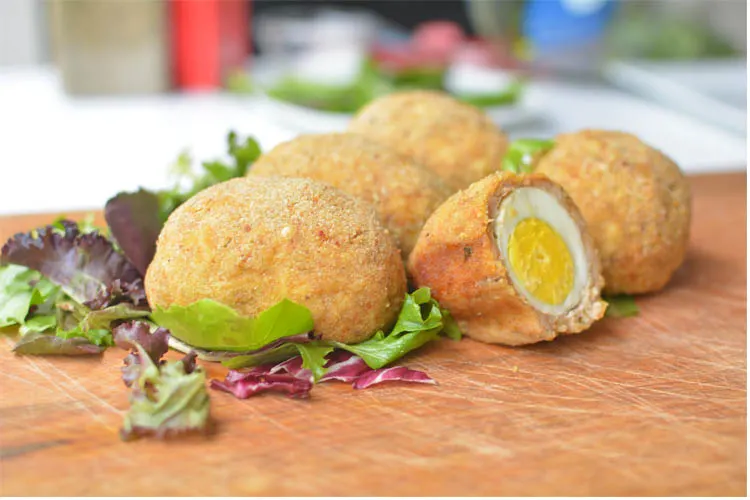 Chicken Scotch Eggs