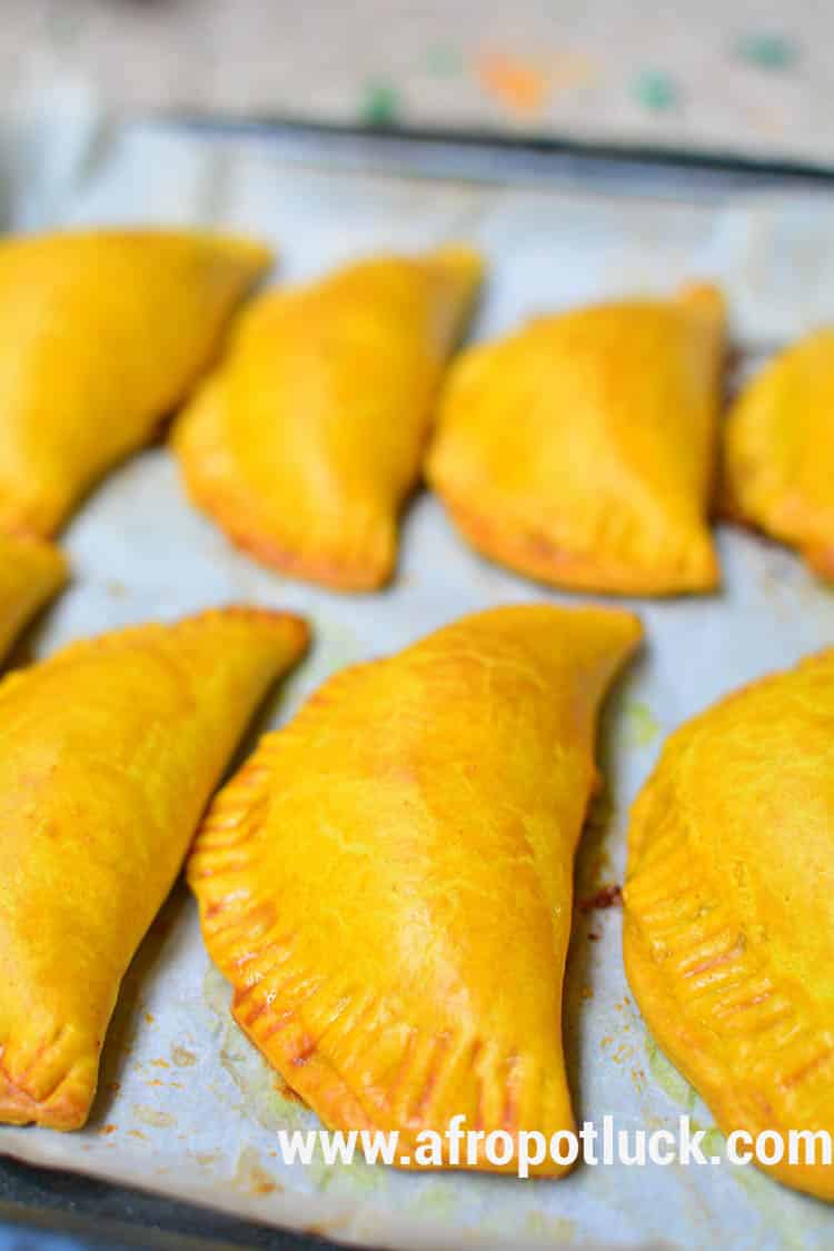 Jamaican Beef Patties - Herbs & Flour