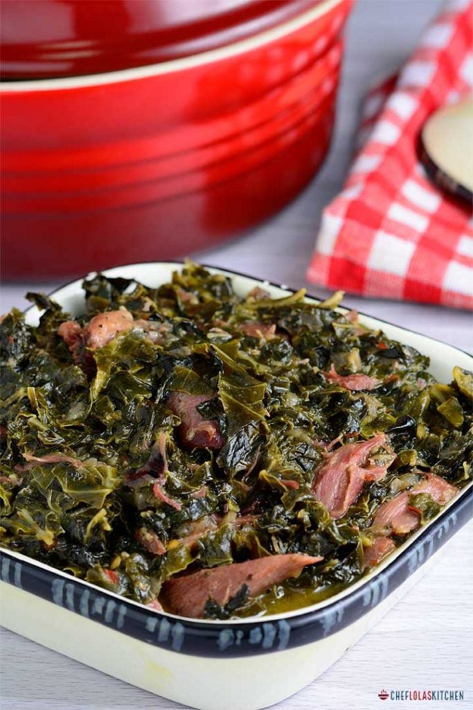 Collard Greens with Smoked Turkey Wing – Flamingo Estate