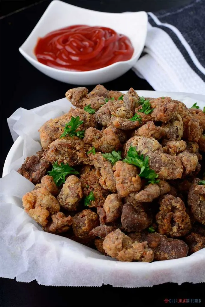 Tender Fried Chicken Gizzards Recipe Chef Lolas Kitchen