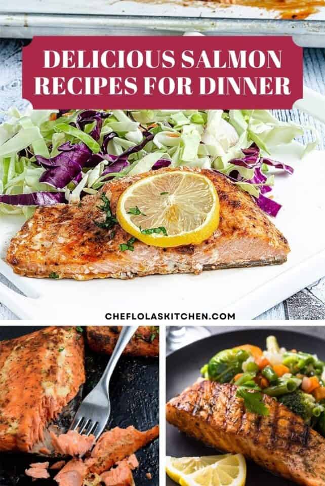 Flaking Fish Delicious Salmon Recipes for dinner - Chef Lola's Kitchen
