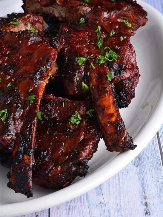 Barbeque beef ribs