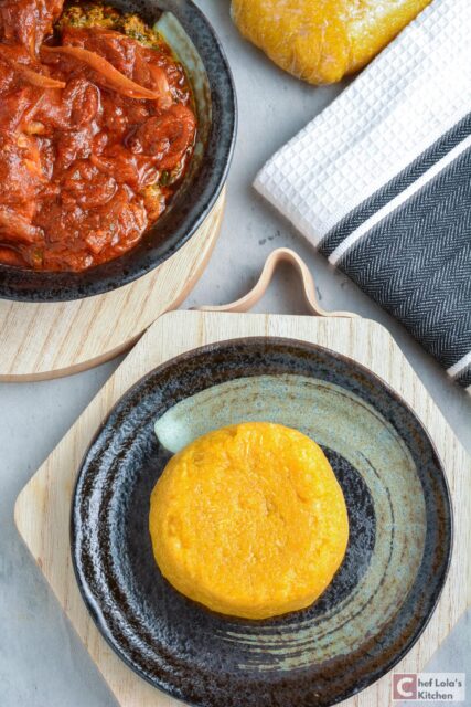 Eba - Nigerian Food - Chef Lola's Kitchen