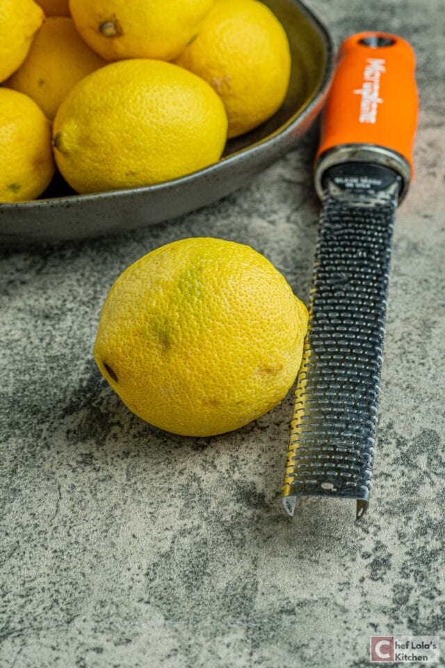 Lemon Zest Chef Lola's Kitchen