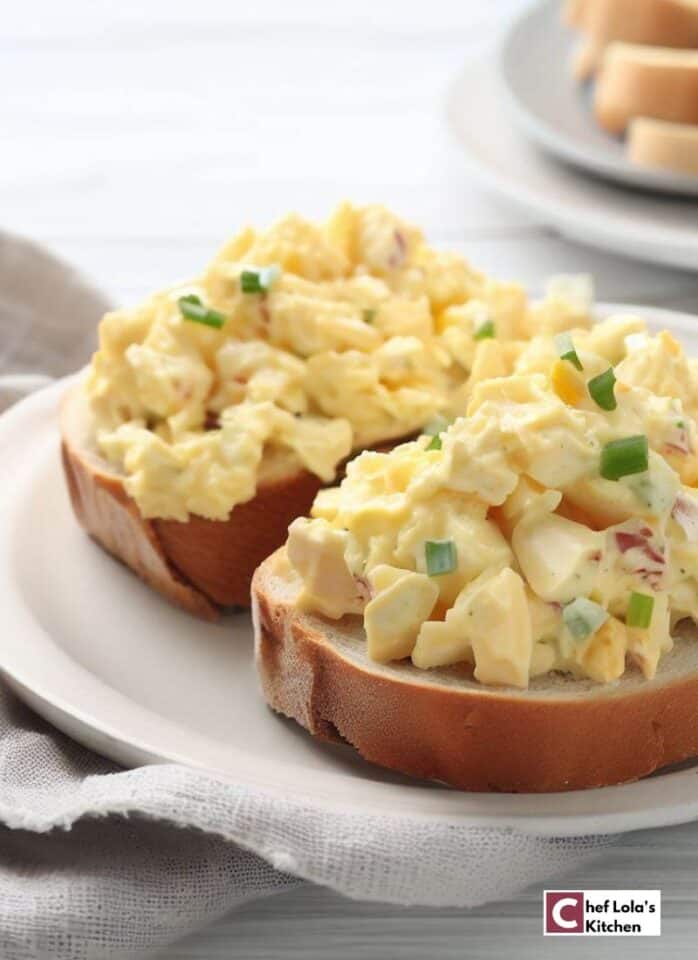 Creamy, Tangy & Delicious Egg Salad Recipe Chef Lola's Kitchen