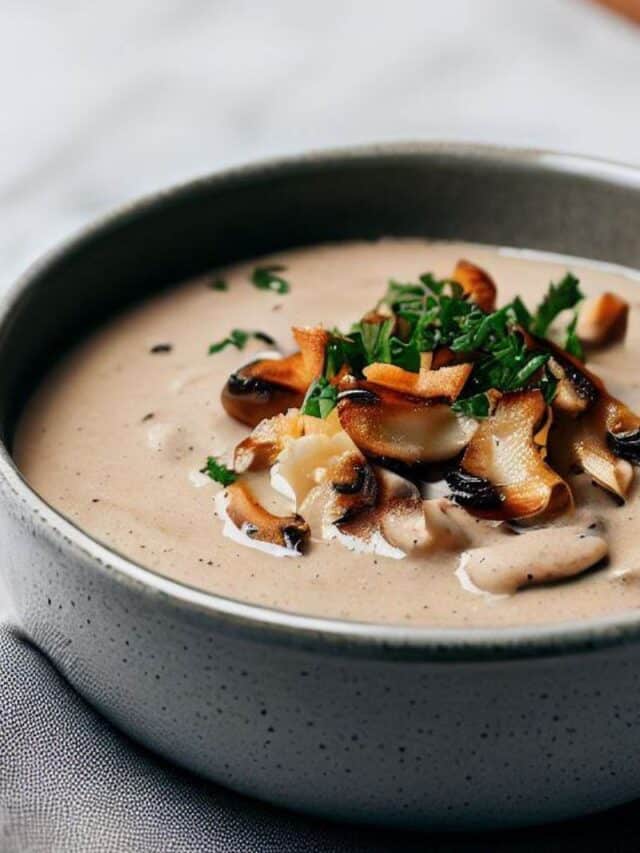 Homemade Cream of Mushroom Soup Chef Lola's Kitchen