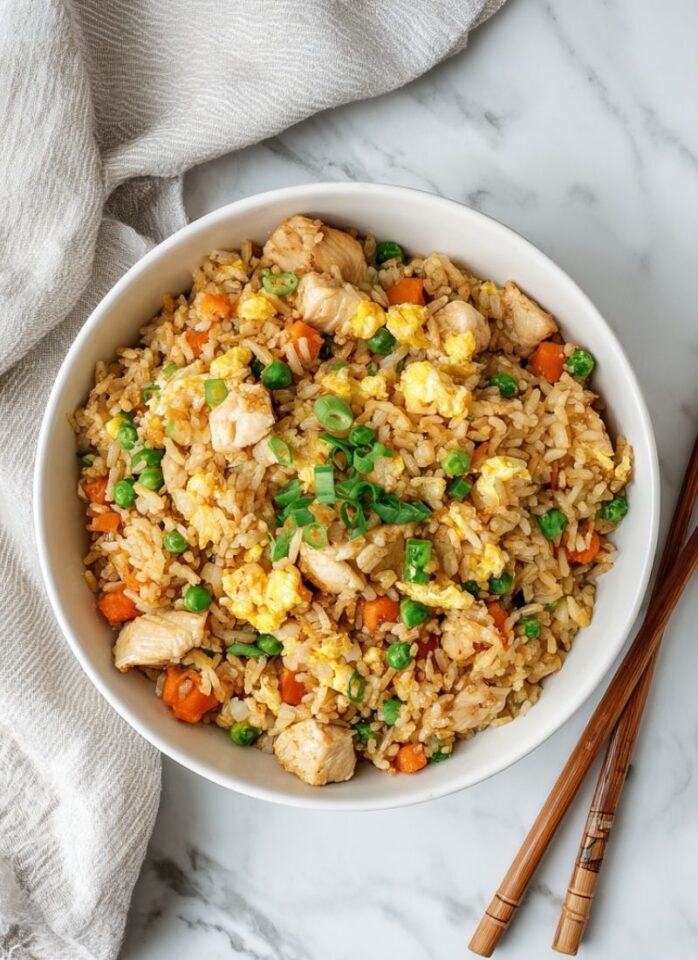 Chicken Fried Rice With Mixed Vegetables | Chef Lola's Kitchen