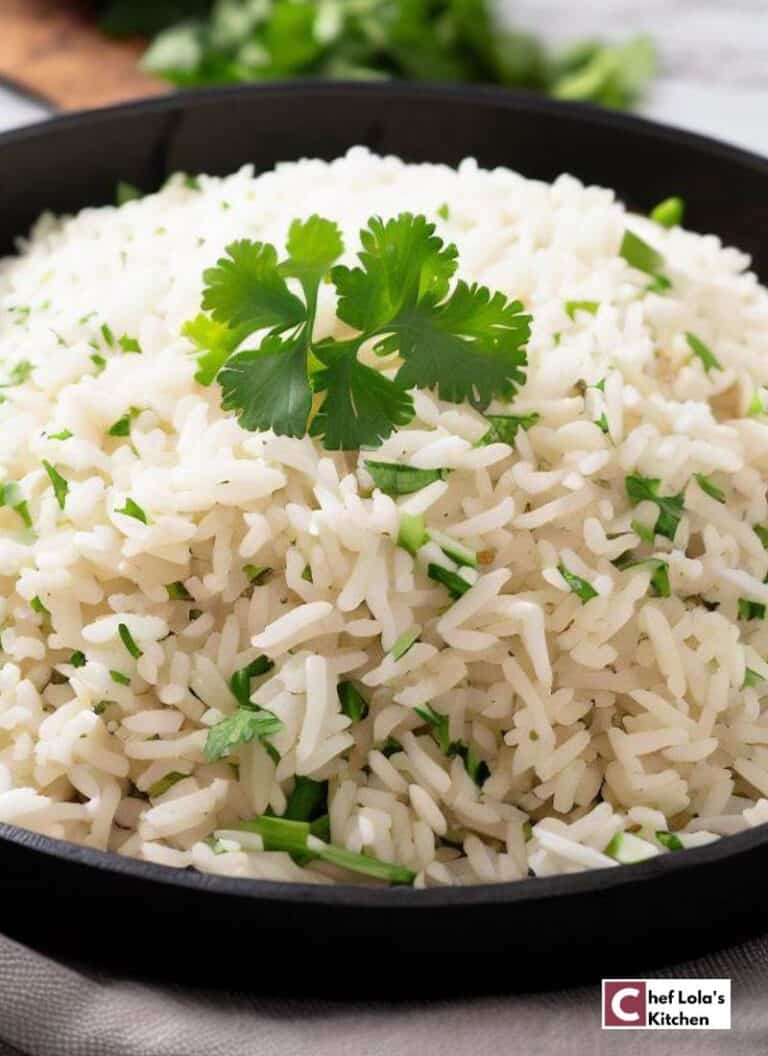 Chipotle Style Cilantro Lime Rice Recipe - Chef Lola's Kitchen