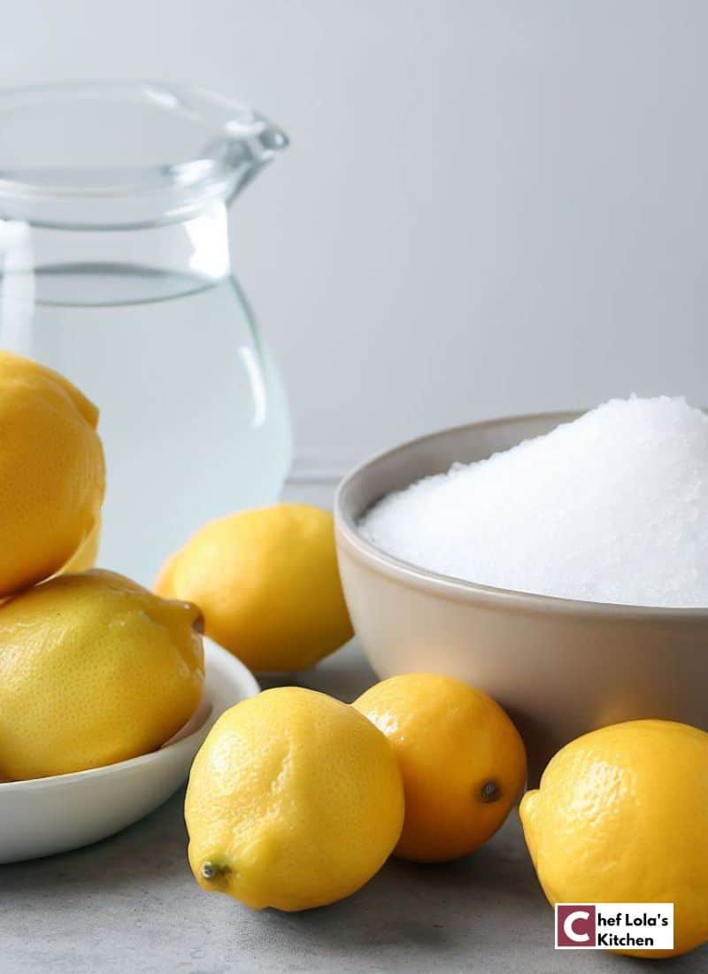 Simple Homemade Lemonade Recipe - Chef Lola's Kitchen