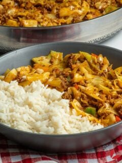 Ground beef and cabbage sauce that's both nourishing and delicious, a perfect comfort food