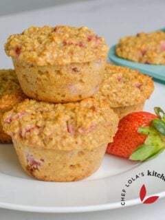 Moist and flavorful oat muffin, perfect for a snack, dessert, or coffee break treat