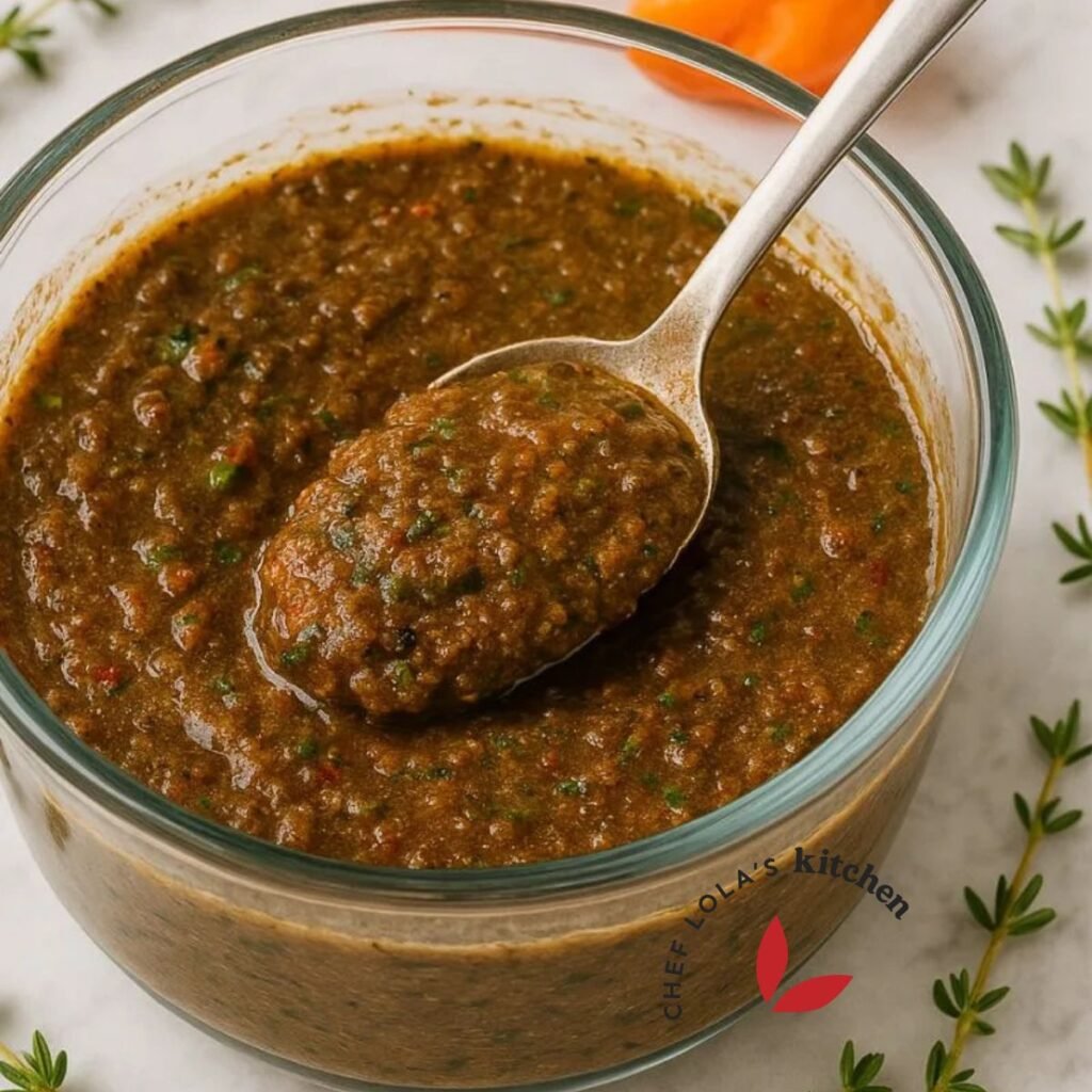 Traditional Jamaican Jerk Marinade for adding flavor and spice to your favorite dishes