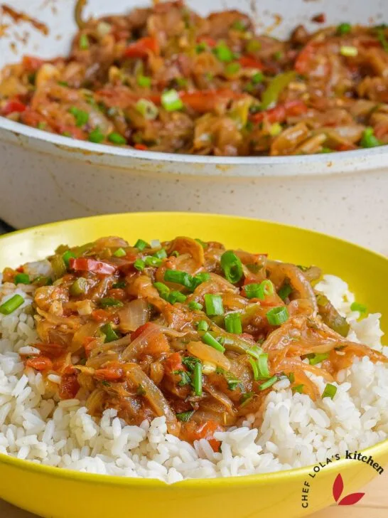 Delicious and savory spicy Onion Sauce