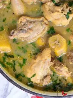 This chicken pepper soup is loaded with spicy, bold, and hearty flavors.