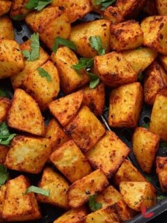 Breakfast Potatoes made in the air fryer