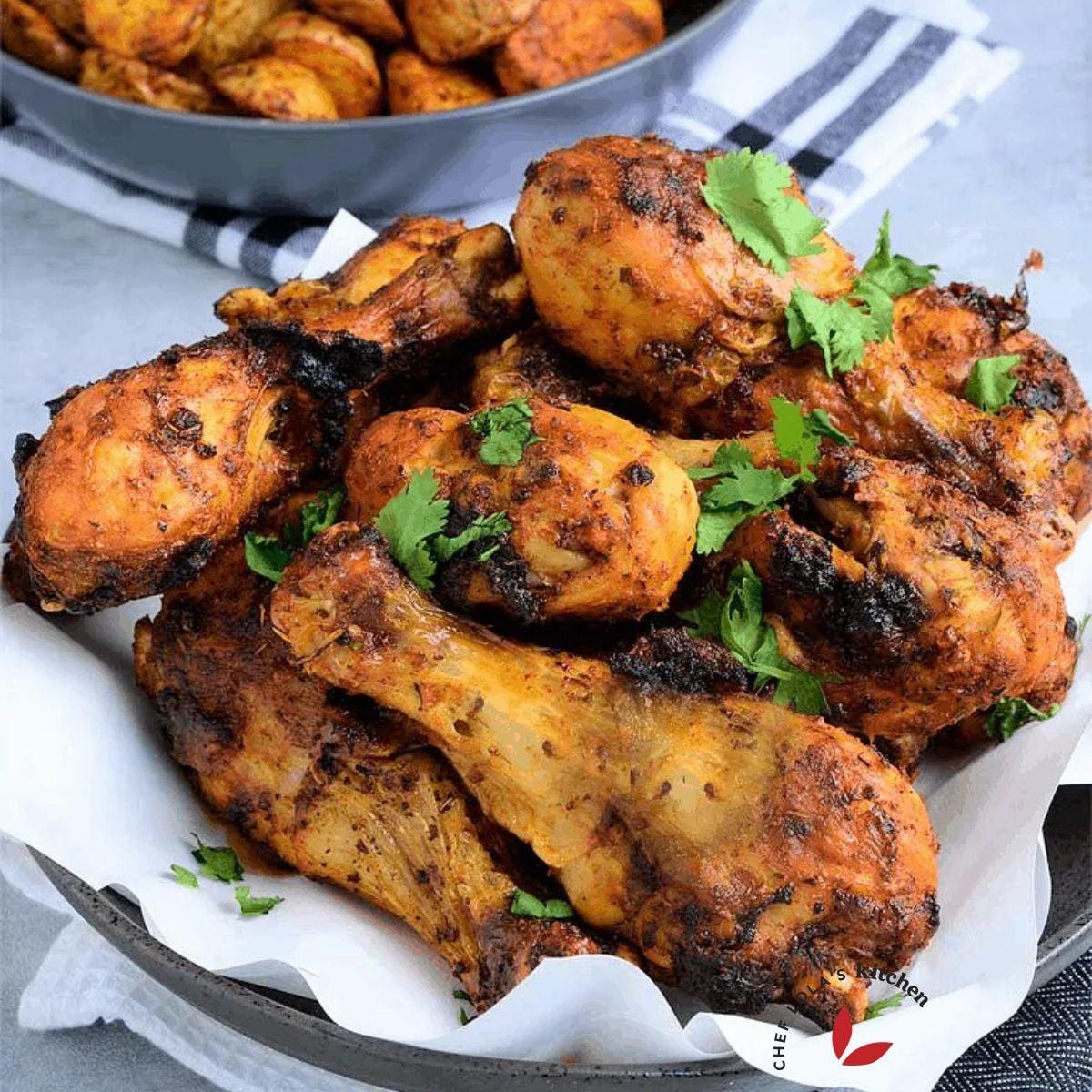 Air fryer chicken legs