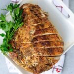 Sliced air fried Turkey breast