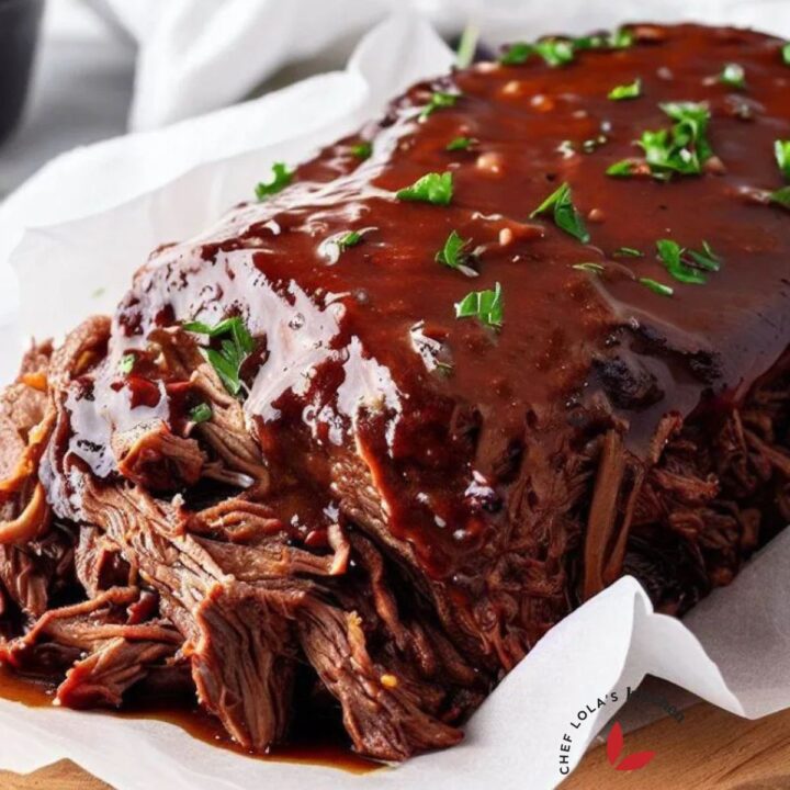 Slow Cooker Beef Brisket with BBQ Sauce Recipe - Chef Lola's Kitchen