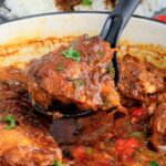 Coconut Chicken garnished with parsley