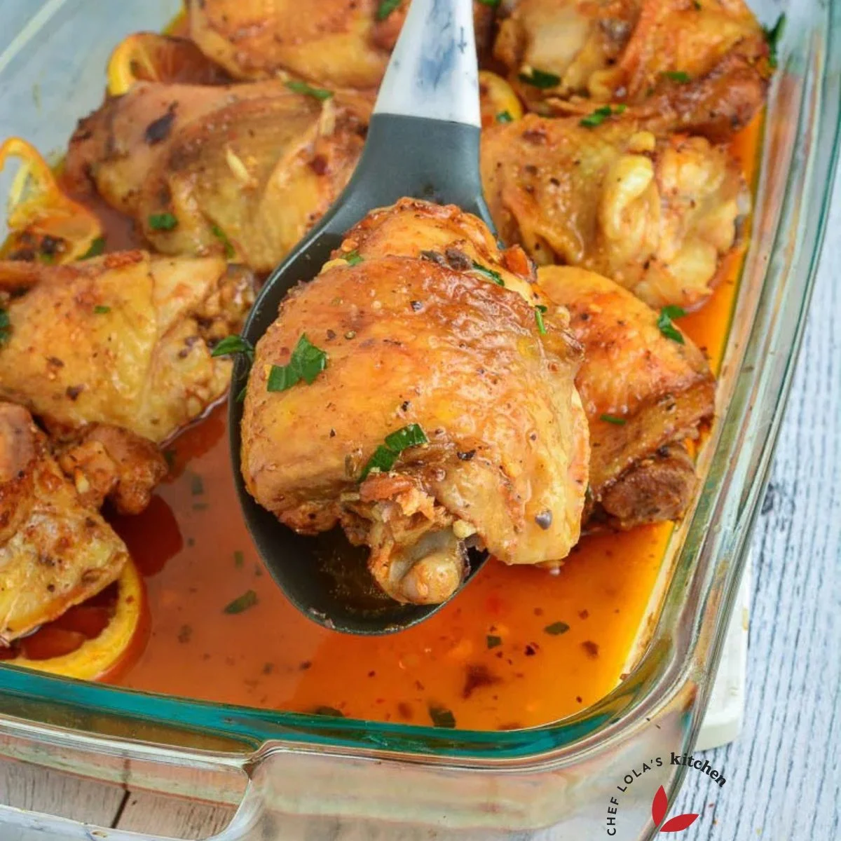 Baked Chicken Thighs