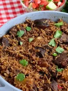 Kenyan Beef and Potato Pilau