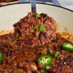 Homemade chili