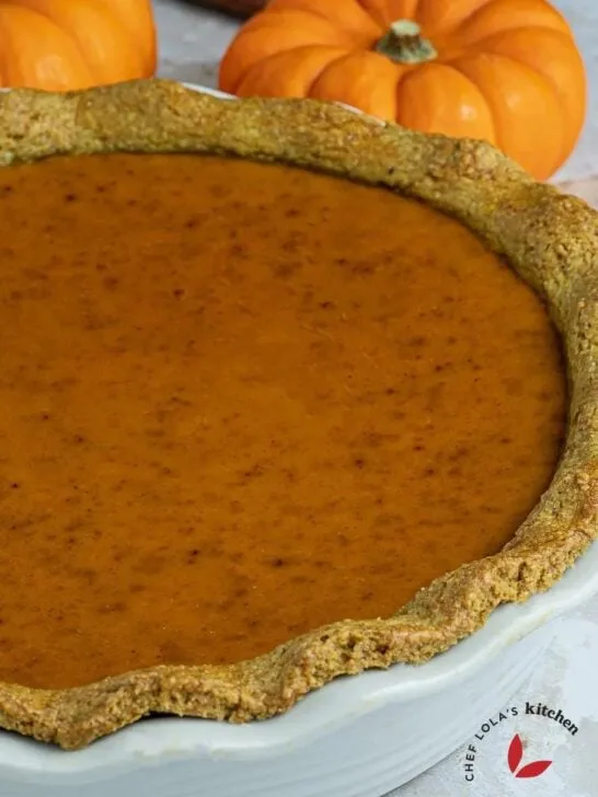 Homemade Pumpkin pie