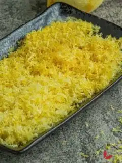 Lemon zest