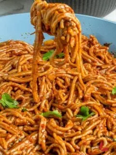 Jollof Spaghetti