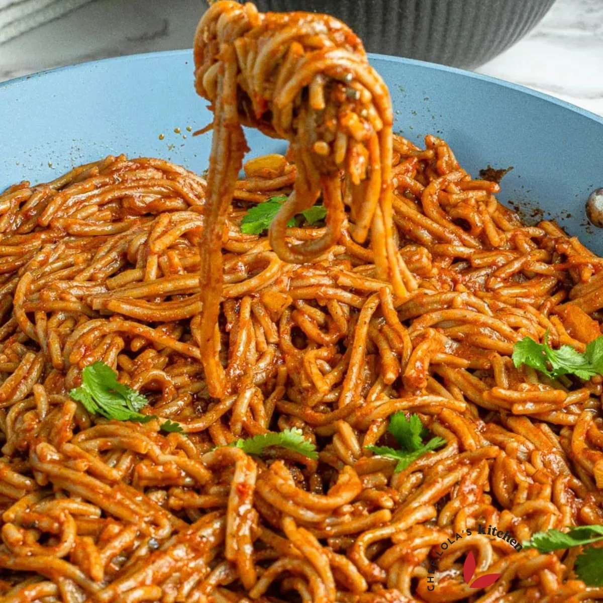 Jollof Spaghetti