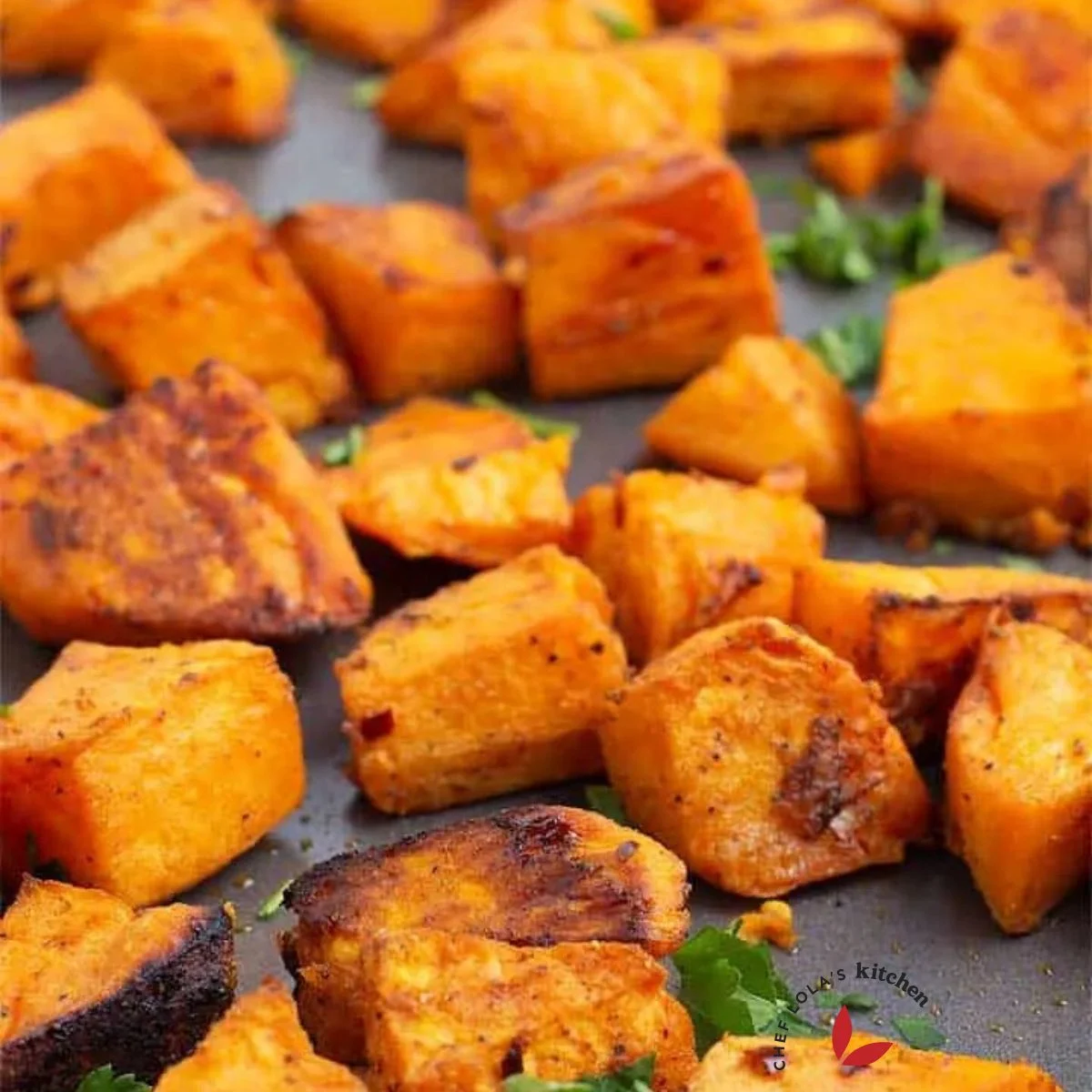 Quick and Easy Oven and delicious Roasted Sweet Potatoes