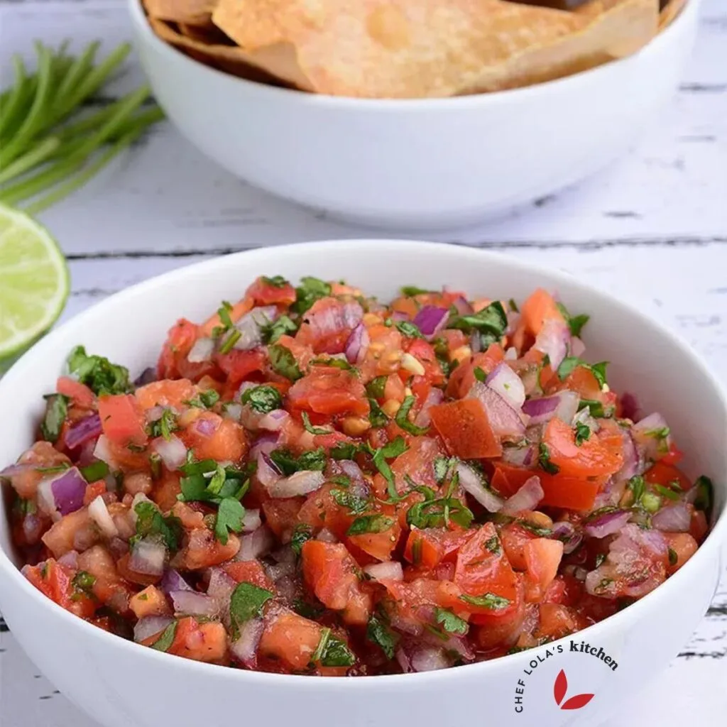 Homemade Pico de gallo