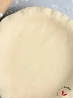 Homemade pie crust