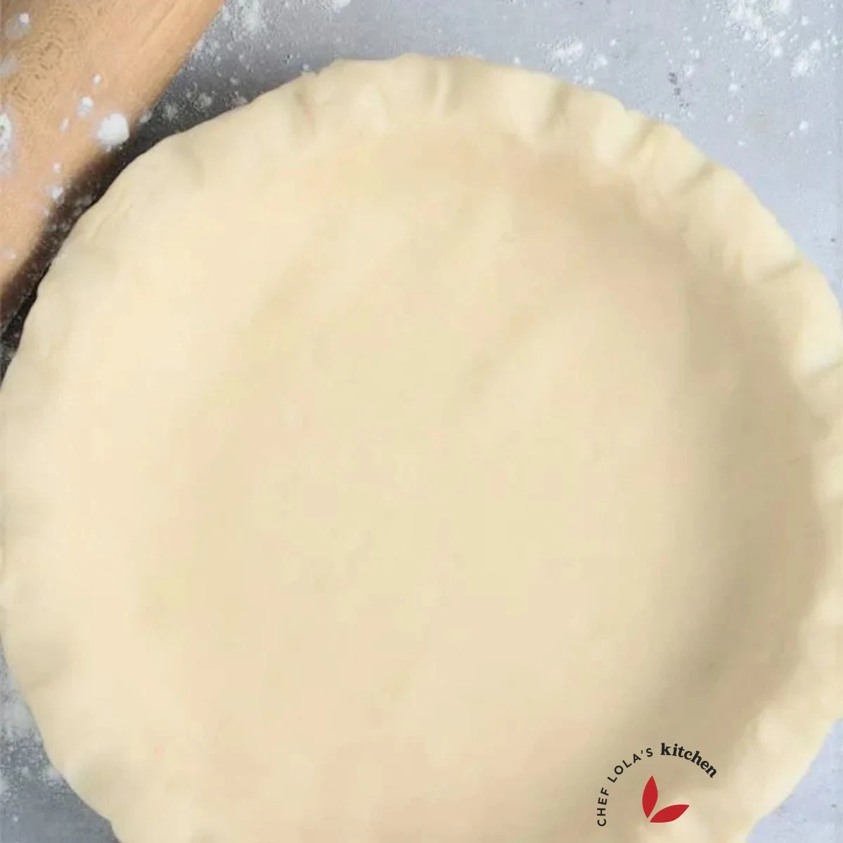 Homemade pie crust