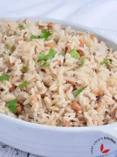 Delicious rice and beans