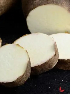 Sliced African Yam